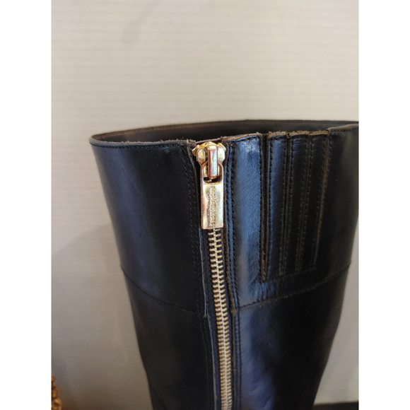 Michael Kors Rory Leather Boots Size 6M - Picture 3 of 6